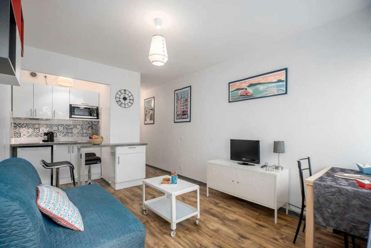 Apartmán Bayonne Et Anglet A Pied - Terrasse Bois Privative Exteriér fotografie
