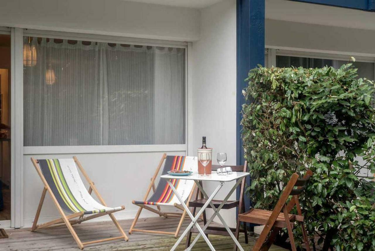 Apartmán Bayonne Et Anglet A Pied - Terrasse Bois Privative Exteriér fotografie